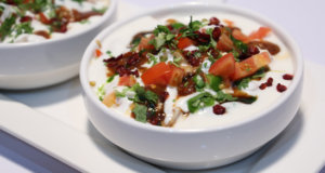 Smoky Dahi Bara Chaat Recipe | Lazzat