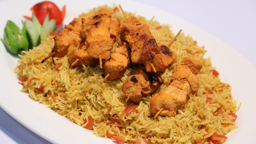 Tomato Chicken Pulao with BBQ Chicken Skewer Recipe | Masala Mornings