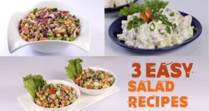 3 Easy Salad Recipes | Quick Recipes