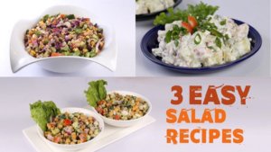 3 Easy Salad Recipes | Quick Recipes