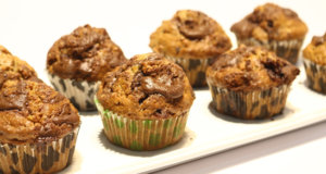 Banana Chocolate Walnut Muffins with Oatmeal Recipe | Lively Weekends