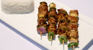 Hawaiian Chicken Skewers Recipe | Lazzat