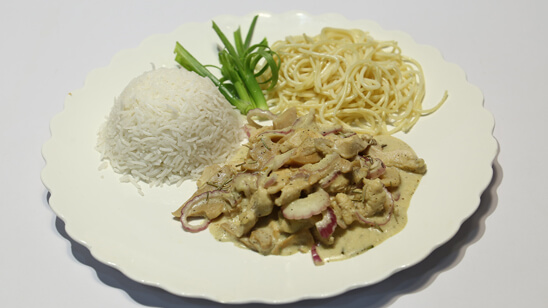 Chicken Stroganoff Recipe | Lazzat