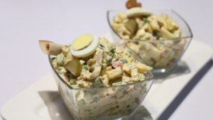 Olivier Salad Recipe | Food Diaries