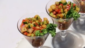 Chickpea Salsa Salad Recipe | Lazzat