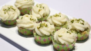 Pistachio Cupcakes Recipe | Food Diaries