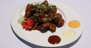 Schezwan Red Chili Wings Recipe | Lazzat