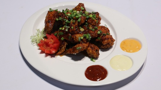 Schezwan Red Chili Wings Recipe | Lazzat