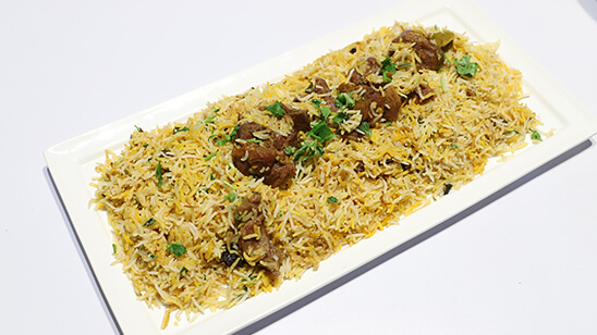 Mutton Zafarani Biryani Recipe | Tarka