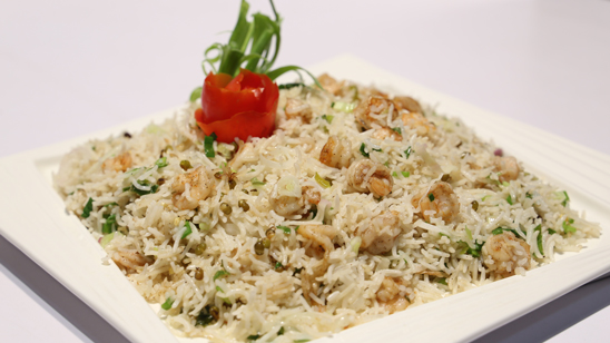 Prawns Fried Rice Recipe | Lazzat