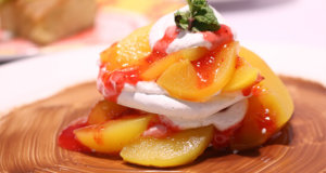 Peach Pavlova Recipe | Lively Weekends