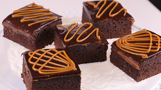 Toffee Brownies Recipe | Masala Mornings