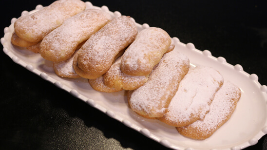 Italian Ladyfinger Biscuits Recipe | Food Diaries