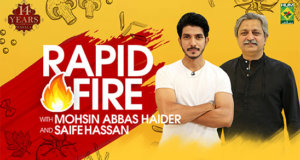 Rapid Fire with Mohsin Abbas Haider & Saife Hassan