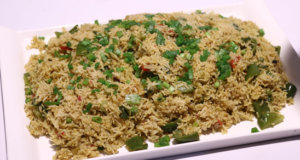 Green Masala Rice Recipe | Dawat