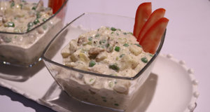 Persian Potato And Chicken Salad Recipe | Lazzat