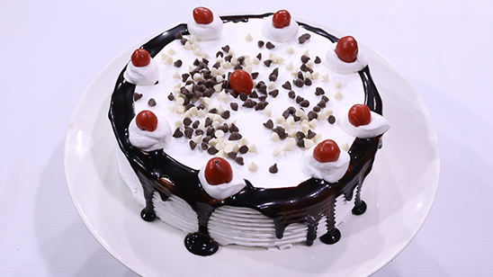 Black Forest Cake Recipe | Flame On Hai