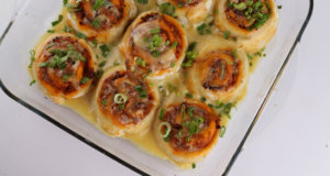 Barbecue Chicken Swirls Recipe | Lazzat