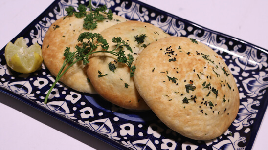 Cheese Stuffed Naan Recipe | Masala Mornings