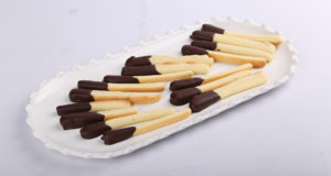 Half Chocolate Biscuit Sticks | Quick Recipes