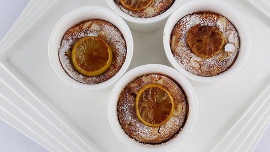 Lemony Almond Pudding Recipe | Food Diaries