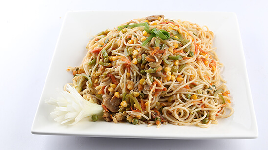 Veggie Chow Mein Recipe | Dawat