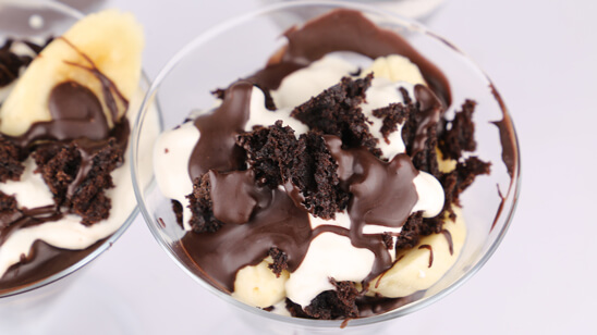 Chocolate Cake Desserts Recipe | Tarka