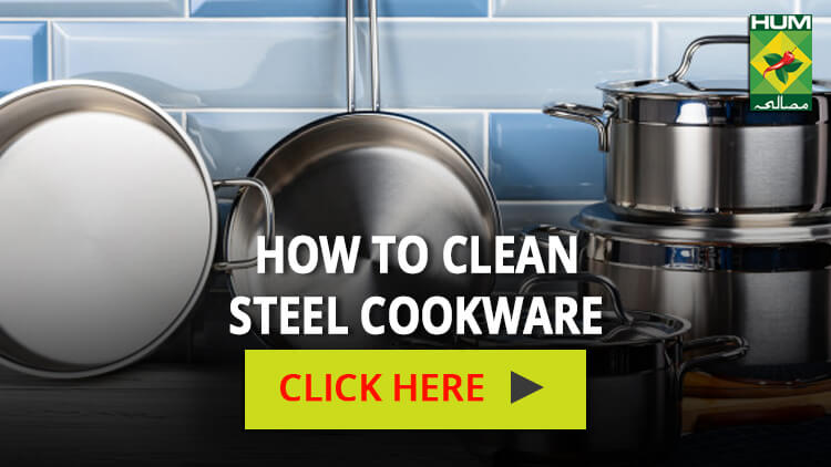 How to Clean Steel Cookware | Totkay
