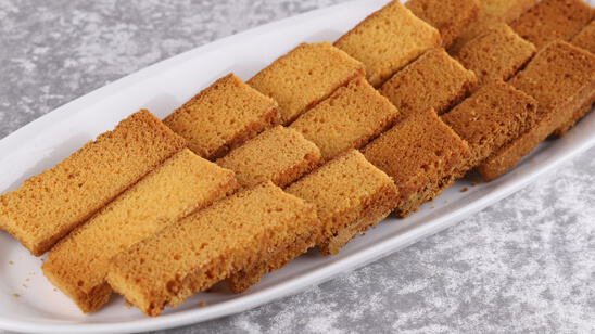 Cake Rusk Recipe | Masala Mornings