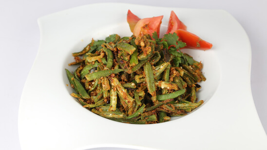 Kurkuri Bhindi Recipe | Tarka