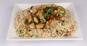 Oriental Chicken Rice Recipe | Tarka