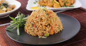 Schezwan Egg Fried Rice Recipe | Lazzat