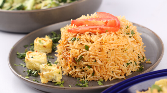 Thai Pineapple Fried Rice Recipe | Lazzat