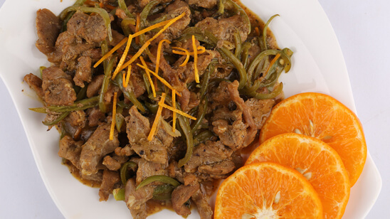 Spicy Orange Beef Recipe | Lazzat