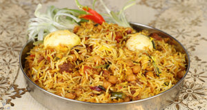 Anda Channa Biryani Recipe | Tarka