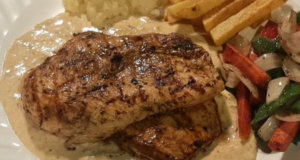 Chicken Steak With Mustard Sauce Recipe | Flame On Hai