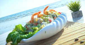 Creamy Sea Food Pasta Salad Recipe | Lazzat
