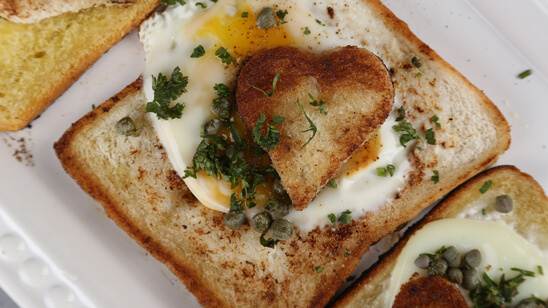 Eggs in Toast Recipe | Food Diaries