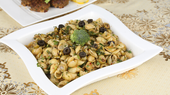 Olives Pasta Recipe | Dawat