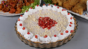 Pomegranate and White Chocolate Pie Recipe | Masala Mornings