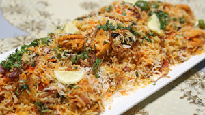 Chicken Tikka Biryani Recipe | Dawat