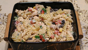 Grilled Chicken and Pasta Salad Recipe | Masala Mornings