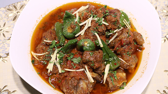 mutton  karahi 1/2 kg