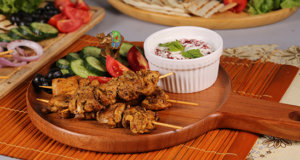 Smokey Chicken Shawarma Platter Recipe | Lazzat