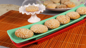 Tahini Cookies Recipe | Food Diaries