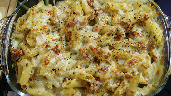 Baked Chicken Pasta Recipe | Lively Weekends
