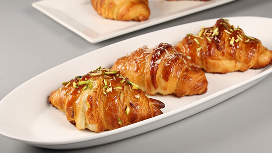 French Croissant with Tikka & Almond Fillings Recipe | Masala Mornings
