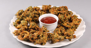 Palak Piyaz Bhajiya Recipe | Lazzat