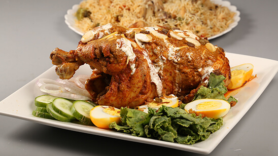 Stuffed Masala Chicken With Makhni Gravy Recipe | Lazzat