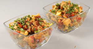 Tandoori Masala Chicken Chaat Recipe | Lazzat